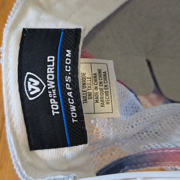 NWT University Of Kentucky Tye Dyed Cap.  Snapback Top Of The World - Picture 10 of 11